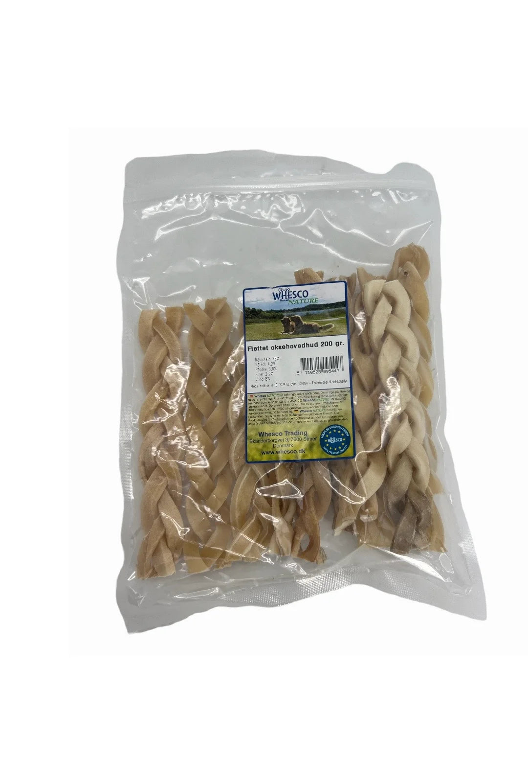 Whesco Flettet Oksehovedhud 200 gr