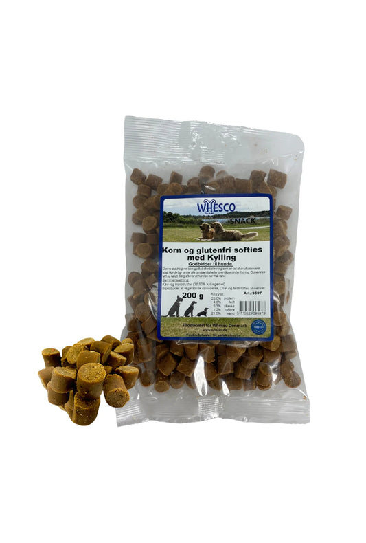 Whesco softies med kylling